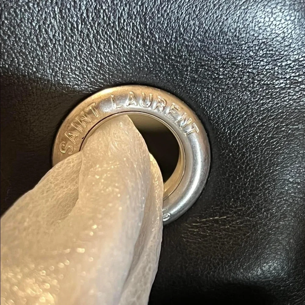 Brand new YSL Lou Lou Medium Black with Silver. - Picture 6 of 12